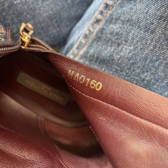 Louis Vuitton Patent Leather Ankle Boots black 37.5 - Picture 10 of 14